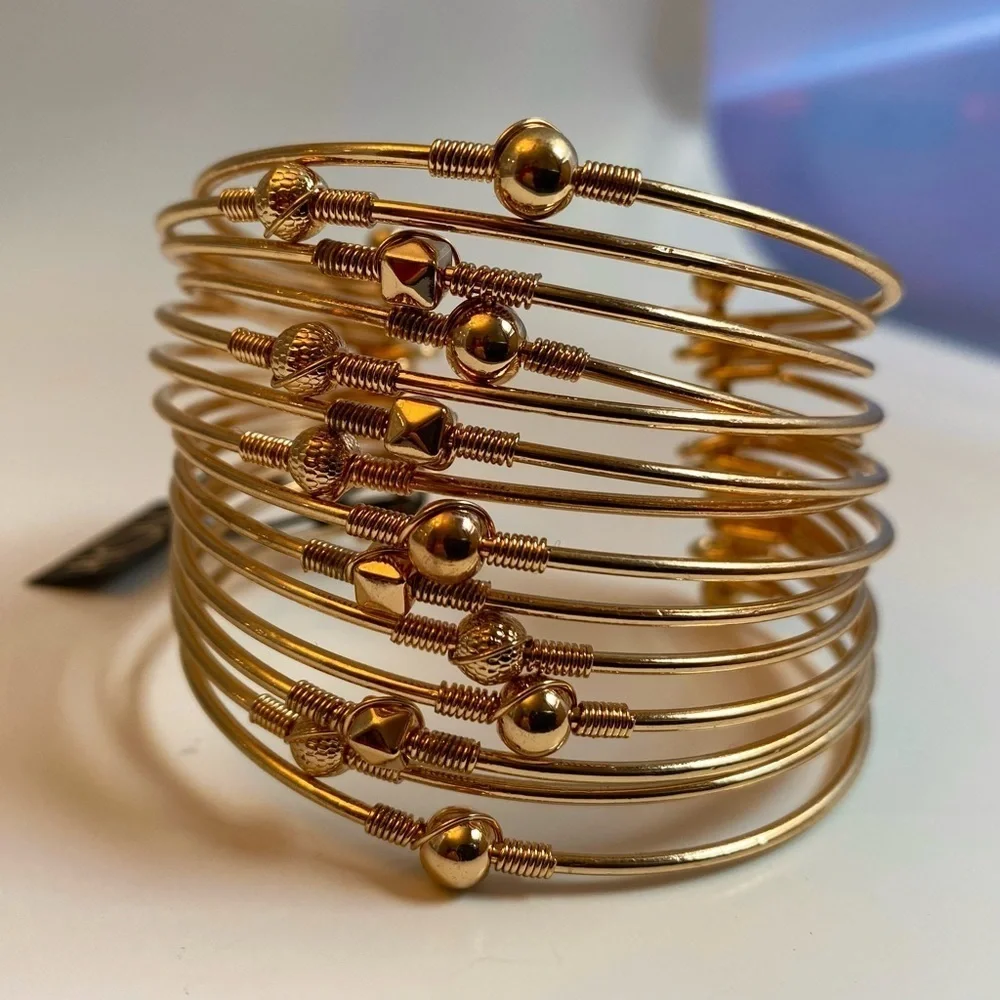nOir Cage Cuff Bracelet